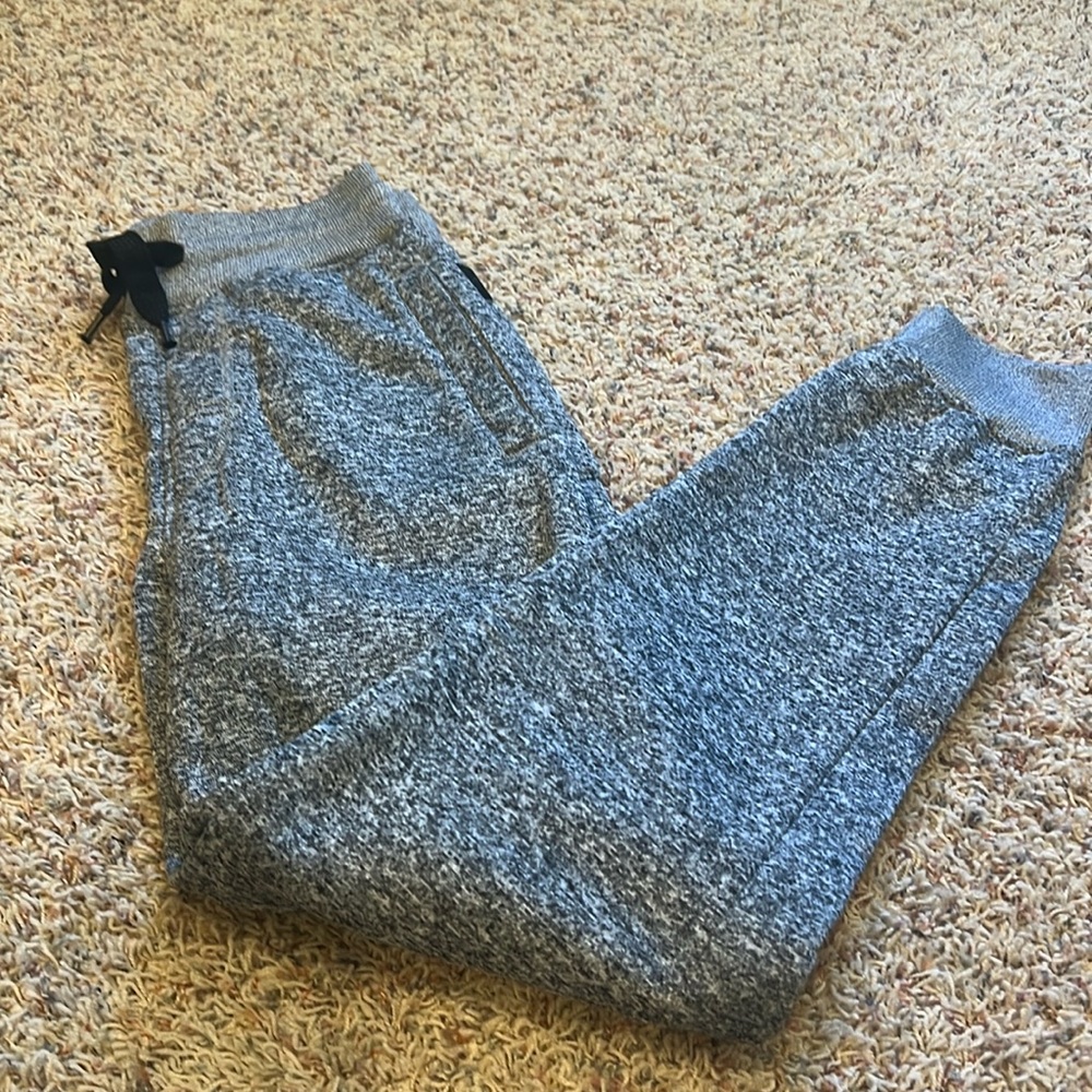 South Pole Joggers Mens Lined Sweatpants Size XS Marled Grey Pants Gray